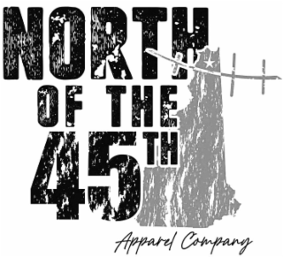 NORTH OF THE 45TH APPAREL COMPANY logo
