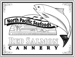 NORTH PACIFIC SEAFOODS RED SALMON CANNERY logo
