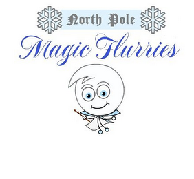 NORTH POLE MAGIC FLURRIES logo