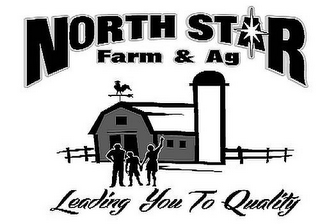 NORTH STAR FARM & AG LEADING YOU TO QUALITY logo