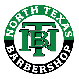 NORTH TEXAS BARBERSHOP NTB logo