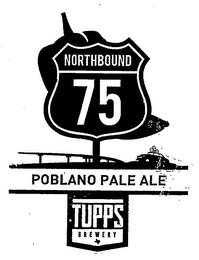 NORTHBOUND 75 POBLANO PALE ALE TUPPS BREWERY logo