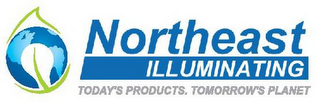 NORTHEAST ILLUMINATING TODAY'S PRODUCTS. TOMORROW'S PLANET logo
