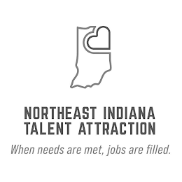 NORTHEAST INDIANA TALENT ATTRACTION WHEN NEEDS ARE MET, JOBS ARE FILLED. logo