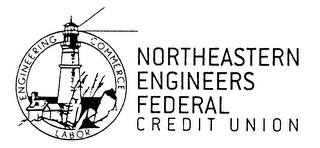 NORTHEASTERN ENGINEERS FEDERAL CREDIT UNION ENGINEERING COMMERCE LABOR logo