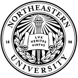 NORTHEASTERN UNIVERSITY 1898 LVX VERITAS VIRTVS logo