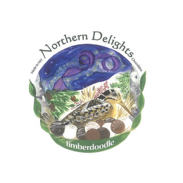 NORTHERN DELIGHTS CHOCOLATES MADE IN NH TIMBERDOODLE logo