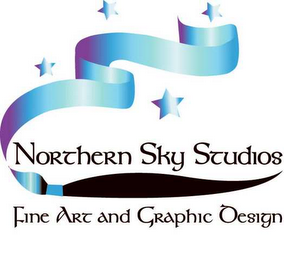 NORTHERN SKY STUDIOS FINE ART AND GRAPHIC DESIGN logo