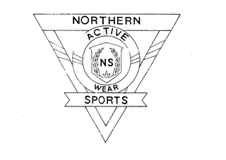 NORTHERN SPORTS ACTIVE WEAR NS logo