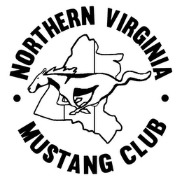 · NORTHERN VIRGINIA · MUSTANG CLUB logo
