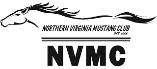NORTHERN VIRGINIA MUSTANG CLUB EST. 1966 NVMC logo