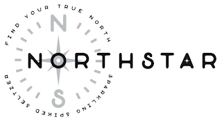 NORTHSTAR SPARKLING SPIKED SELTZER FIND YOUR TRUE NORTH logo