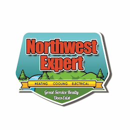 NORTHWEST EXPERT HEATING COOLING ELECTRICAL GREAT SERVICE REALLY DOES EXIST logo