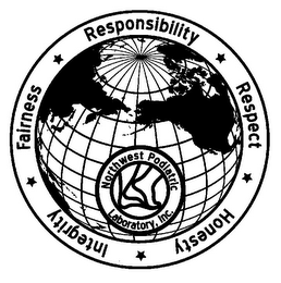 NORTHWEST PODIATRIC LABORATORY, INC. RESPONSIBILITY RESPECT HONESTY INTEGRITY FAIRNESS logo