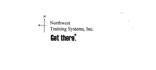 NORTHWEST TRAINING SYSTEMS, INC. GET THERE. logo