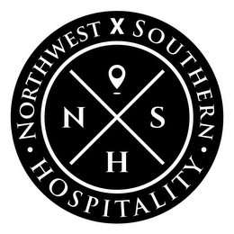 NORTHWEST X SOUTHERN · HOSPITALITY · N H S logo