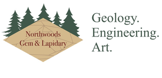 NORTHWOODS GEM & LAPIDARY GEOLOGY. ENGINEERING. ART. logo