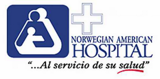 NORWEGIAN AMERICAN HOSPITAL "...AL SERVICIO DE SU SALUD" logo