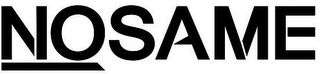 NOSAME logo