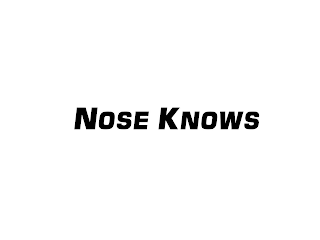 NOSE KNOWS logo