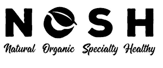 NOSH NATURAL ORGANIC SPECIALTY HEALTHY logo