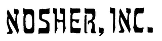 NOSHER, INC. logo