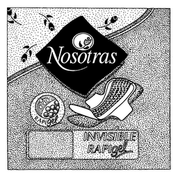 NOSOTRAS INVISIBLE RAPIGEL logo