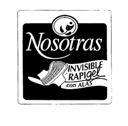 NOSOTRAS INVISIBLE RAPIGEL CON ALAS logo