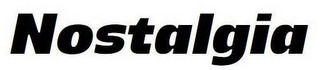 NOSTALGIA logo