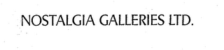 NOSTALGIA GALLERIES LTD. logo