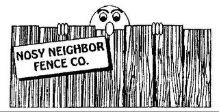 NOSY NEIGHBOR FENCE CO. logo
