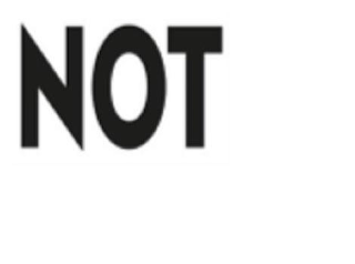 NOT logo