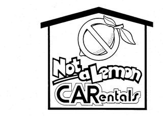 NOT A LEMON CARENTALS logo