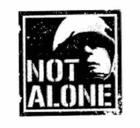 NOT ALONE logo