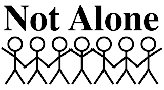 NOT ALONE logo