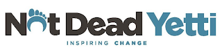 NOT DEAD YETTI INSPIRING CHANGE logo