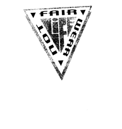 NOT FAIR LIFE WEAR logo