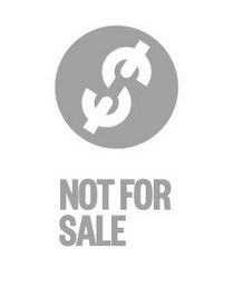 $ NOT FOR SALE logo