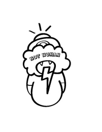 NOT HUMAN logo