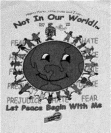 NOT IN OUR WORLD! logo