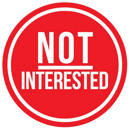 NOT INTERESTED logo