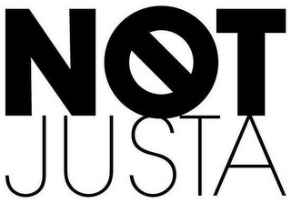 NOT JUSTA logo