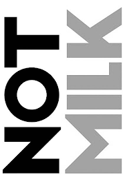 NOT MILK logo