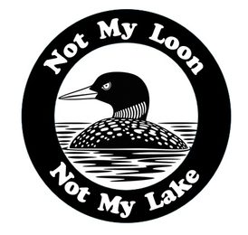 NOT MY LOON NOT MY LAKE logo