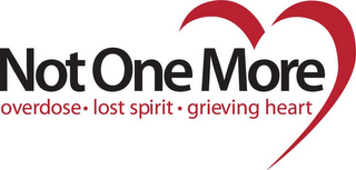 NOT ONE MORE OVERDOSE, LOST SPIRIT, GRIEVING HEART logo