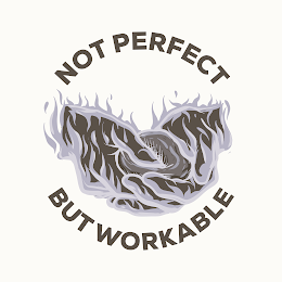 NOT PERFECT BUT WORKABLE logo