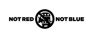 NOT RED NOT BLUE logo