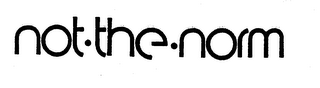 NOT-THE-NORM logo