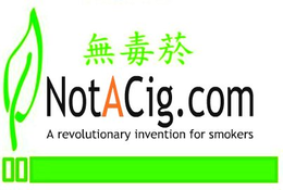 NOTACIG.COM A REVOLUTIONARY INVENTION FOR SMOKERS logo
