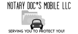 NOTARY DOC'S MOBILE LLC SERVING YOU TO PROTECT YOU! logo